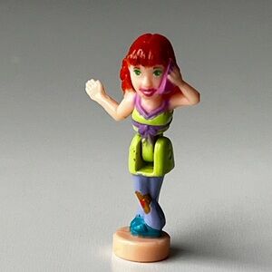 Polly pocket Lea 1998 vintage doll for mobile phone toy